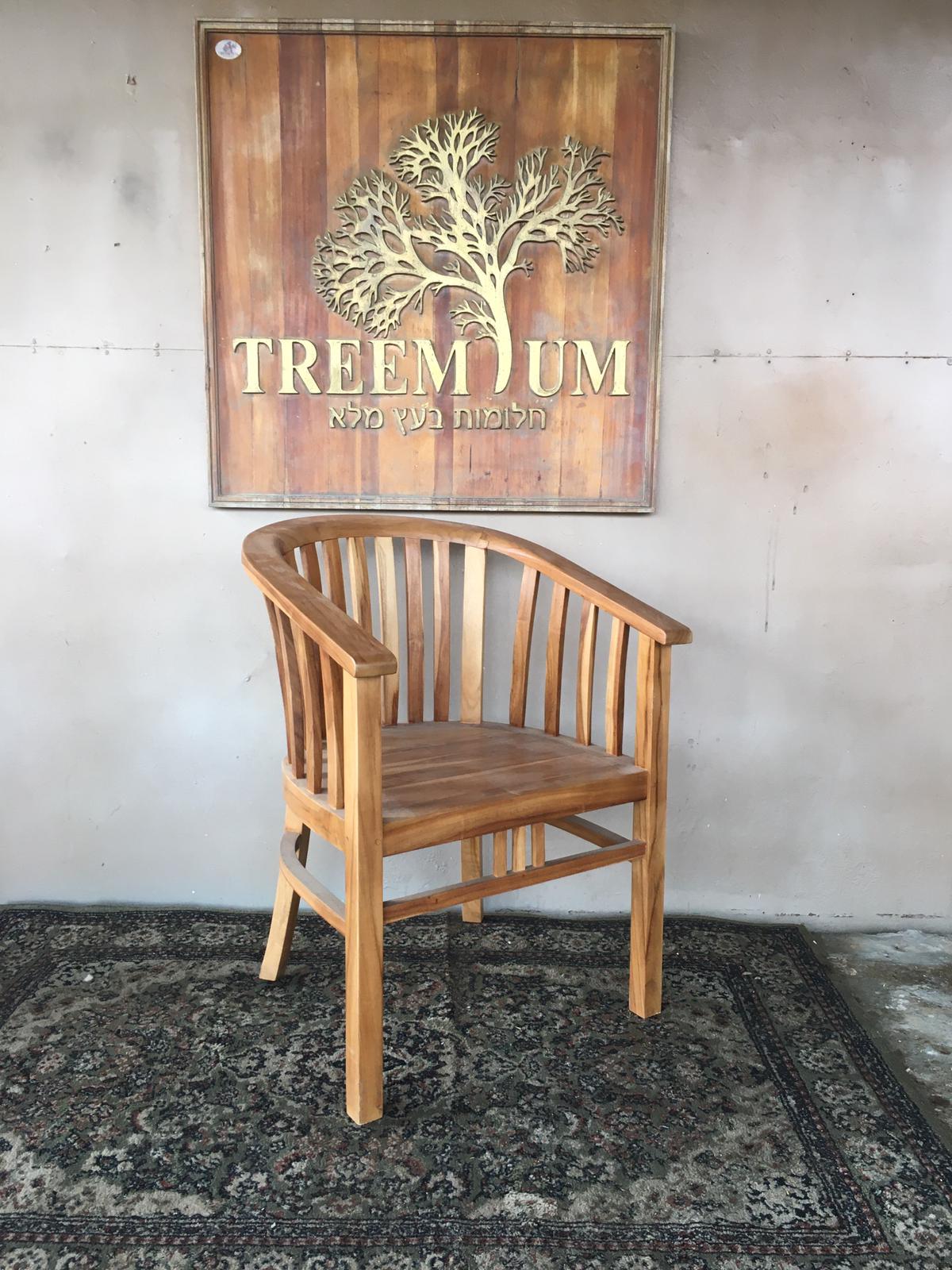 כיסא דגם betawi new עץ מלא טיק במחיר מבצע: 1200 ש"ח
