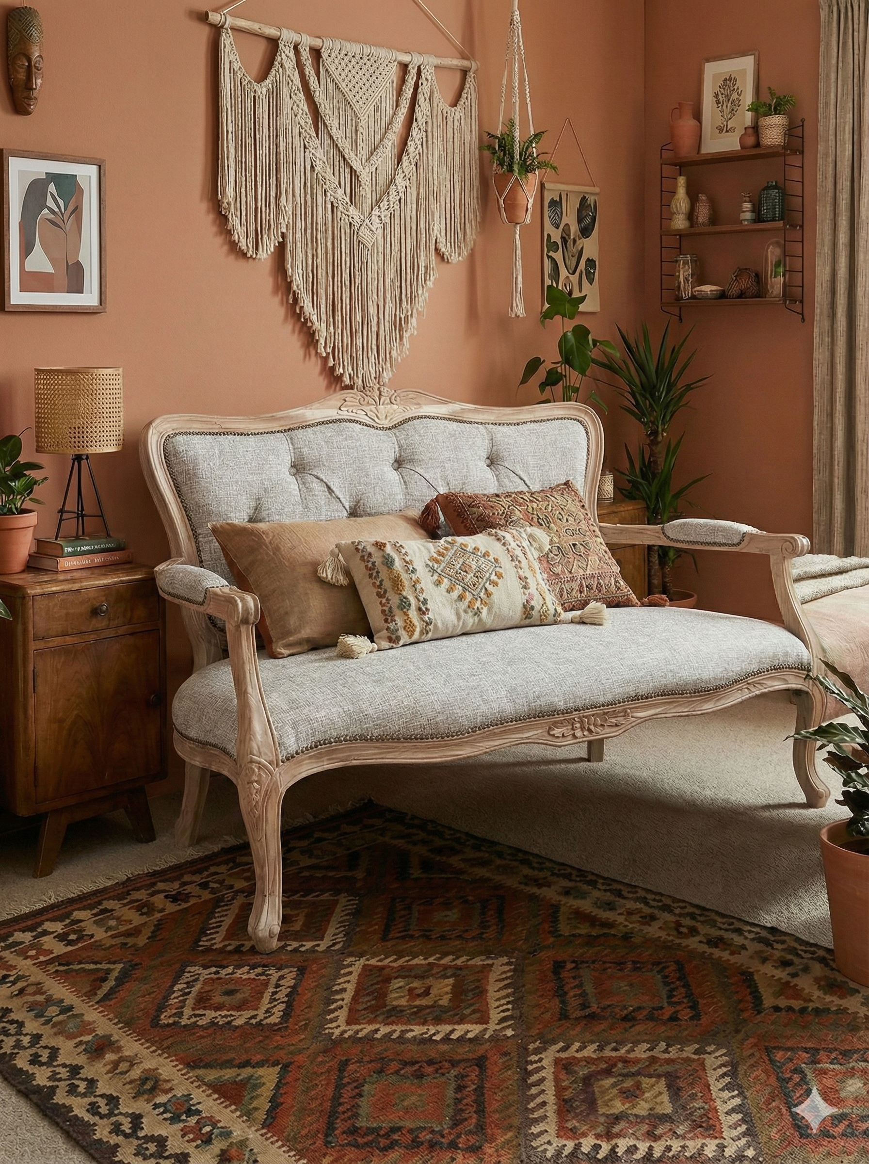 ספה זוגית עץ מלא נגרות עבודת יד מידה חוץ 130 ס"מ עומק 65 ס"מ במחיר מבצע: 4,500 ש"ח