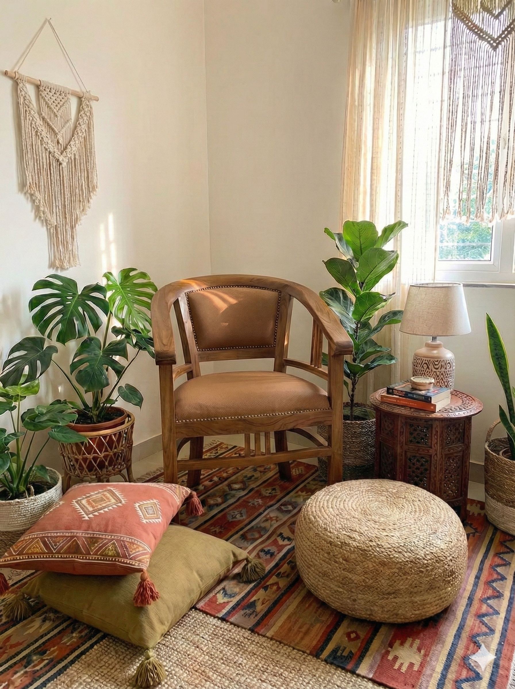 כיסא דגם ביטווי עץ מלא טיק נוח מאוד מרופד מושב וגב מידה 83*50*58 במחיר מבצע: 1,400 ש"ח