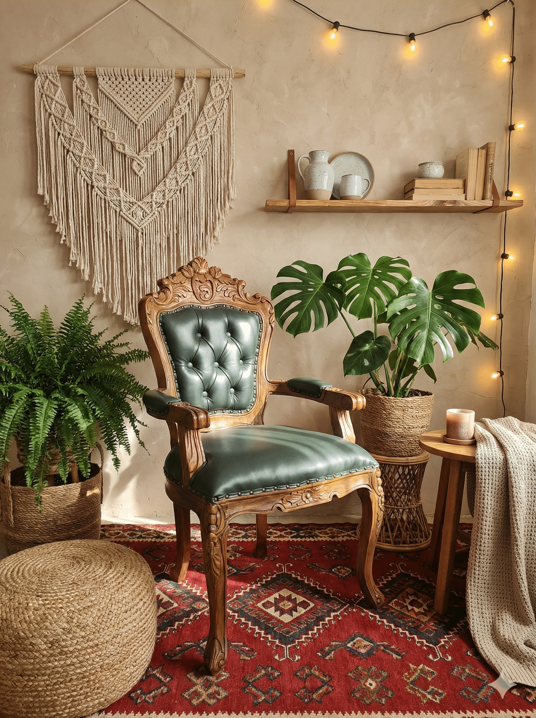 כיסא עץ מלא גילוף יד רפדות עור אמיתי במחיר מבצע: 2,800 ש"ח