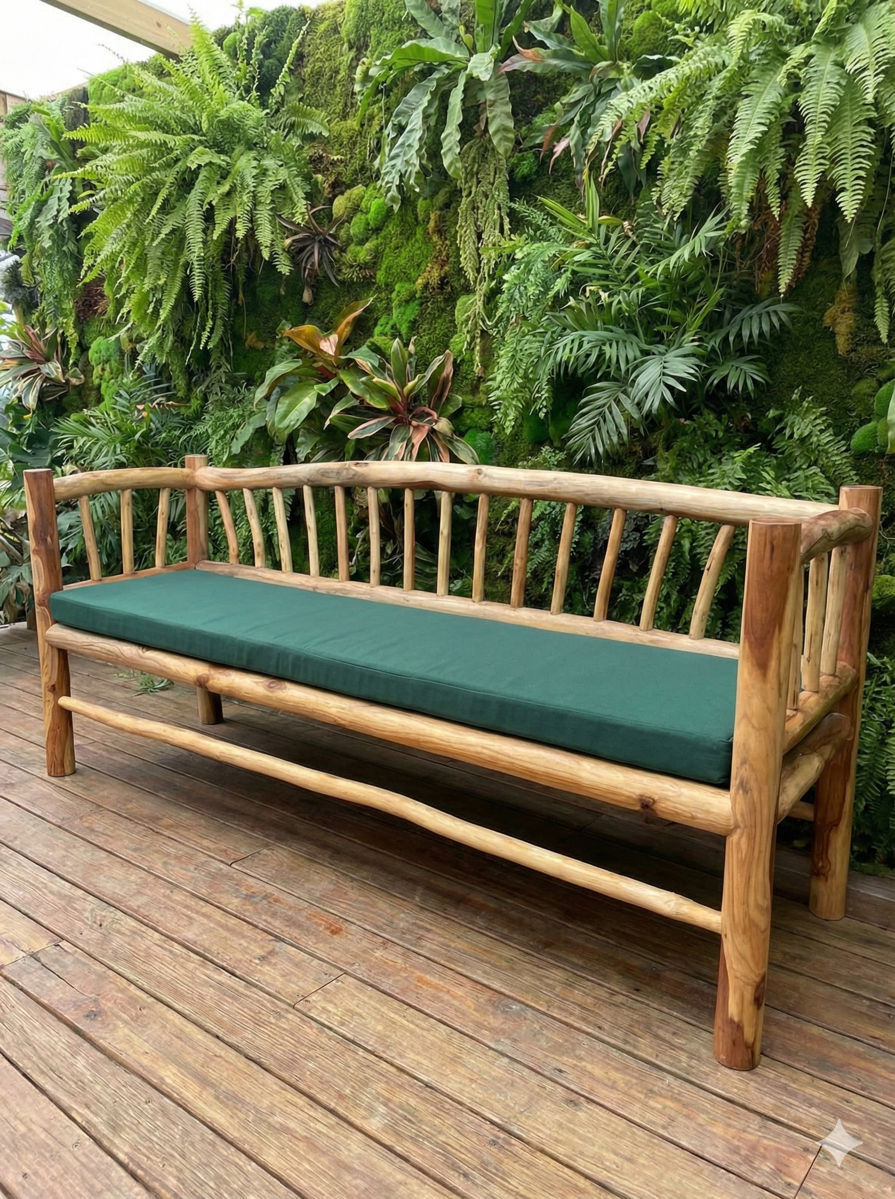 ספסל טיק צעיר דגם לול מידה 90*65*210 במחיר מבצע: 2,200 ש"ח