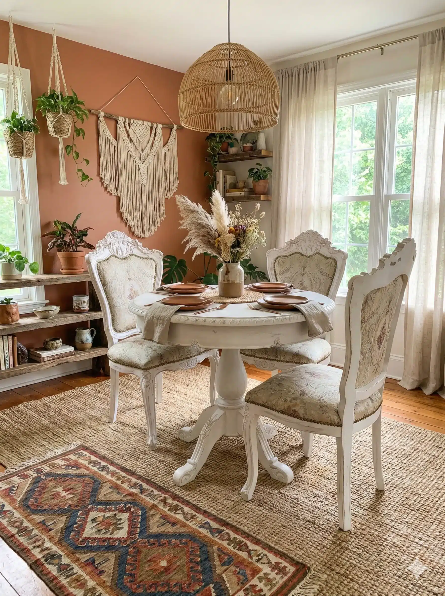 שולחן עגול קוטר 90 ס"מ עץ מלא נגרות עבודת יד גימור שמנת וינטג' במחיר מבצע: 3,900 ש"ח