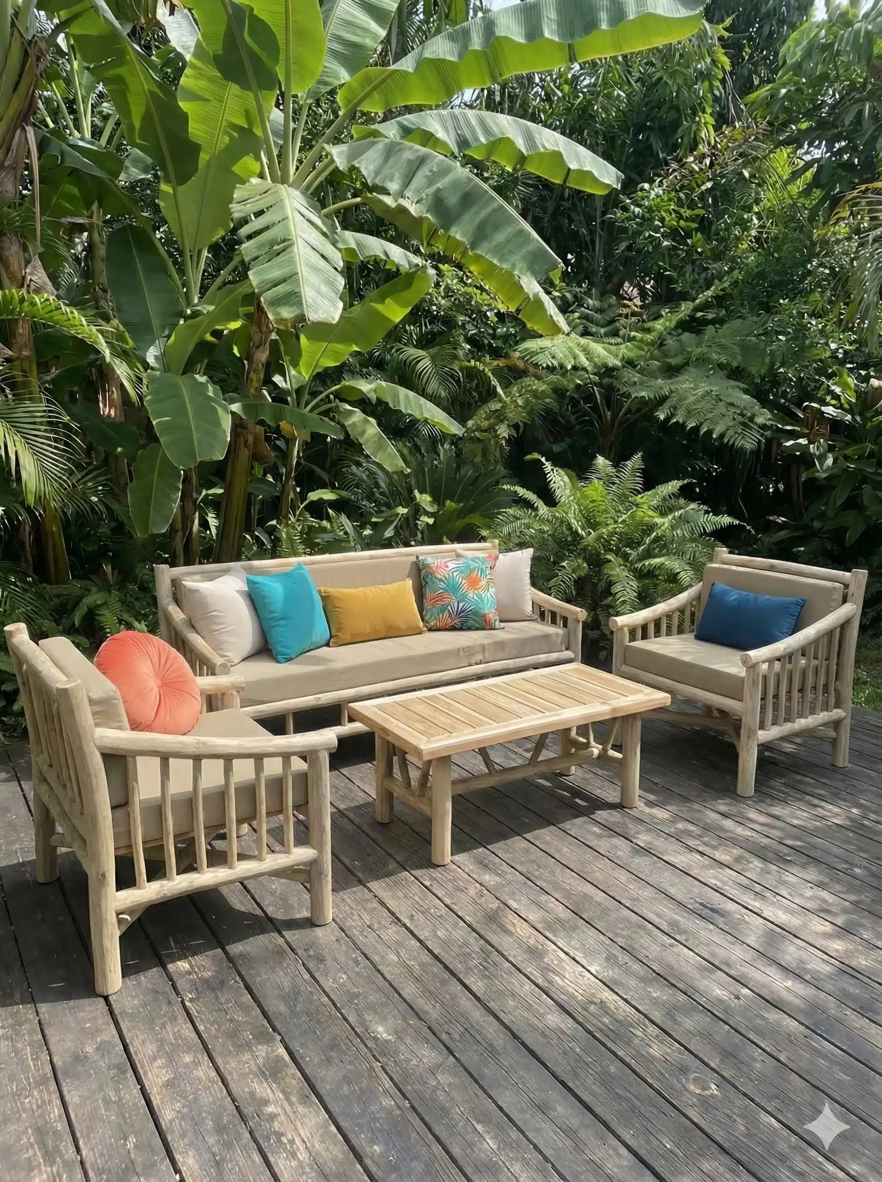 סט פינת ישיבה דגם במאי הכולל ספה תלת 65*180 שתי כורסאות יחיד 65*60 ושולחן 55*110 במחיר מבצע: 5,900 ש"ח כולל כולל רפדות איכותית בד חוץ אקריסול ארוטקס לבחירה