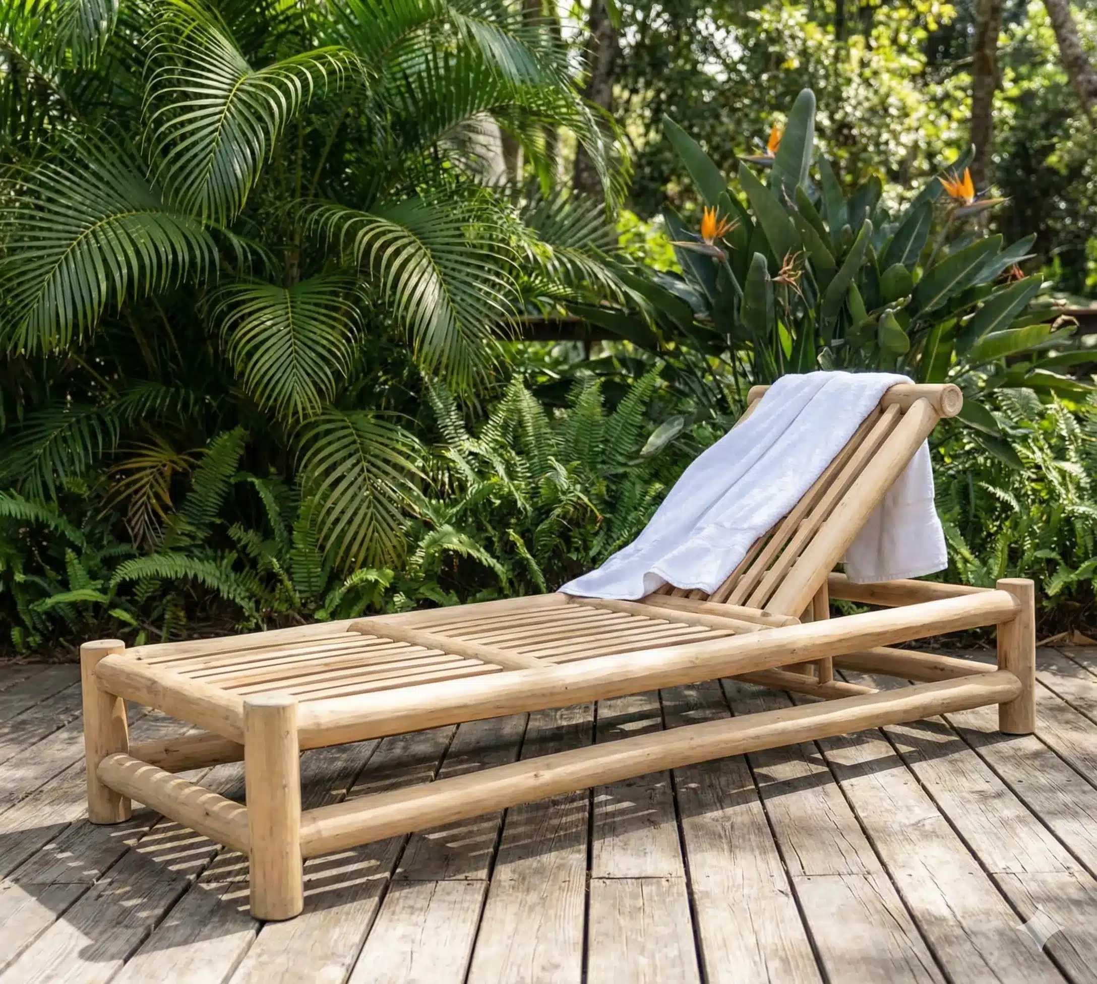 מיטת רביצה יחיד עץ טיק מידה 40*200*100 במחיר מבצע : 2,400 ש"ח