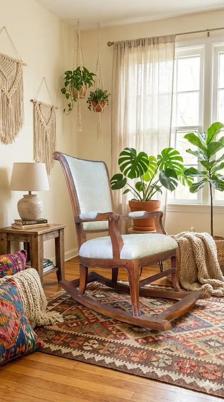 כיסא נדנדה מפואר עץ מלא במחיר מבצע: 3,200 ש"ח