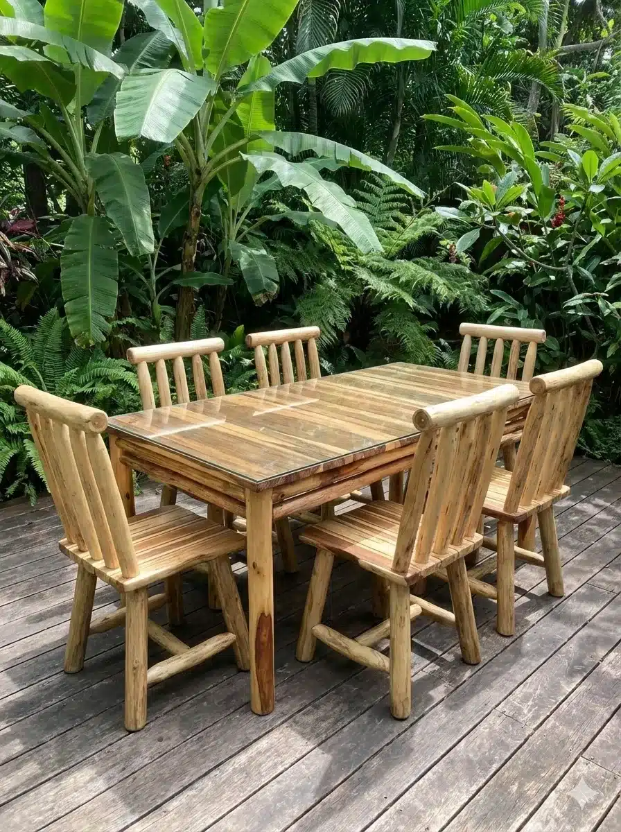 שולחן אוכל עץ מלא טיק מידה 80*200 כולל זכוכית 6 מ"מ מחוסמת במחיר מבצע לשולחן: 3,600 ש"ח כיסא עץ מלא טיק במחיר מבצע: 690 ש"ח