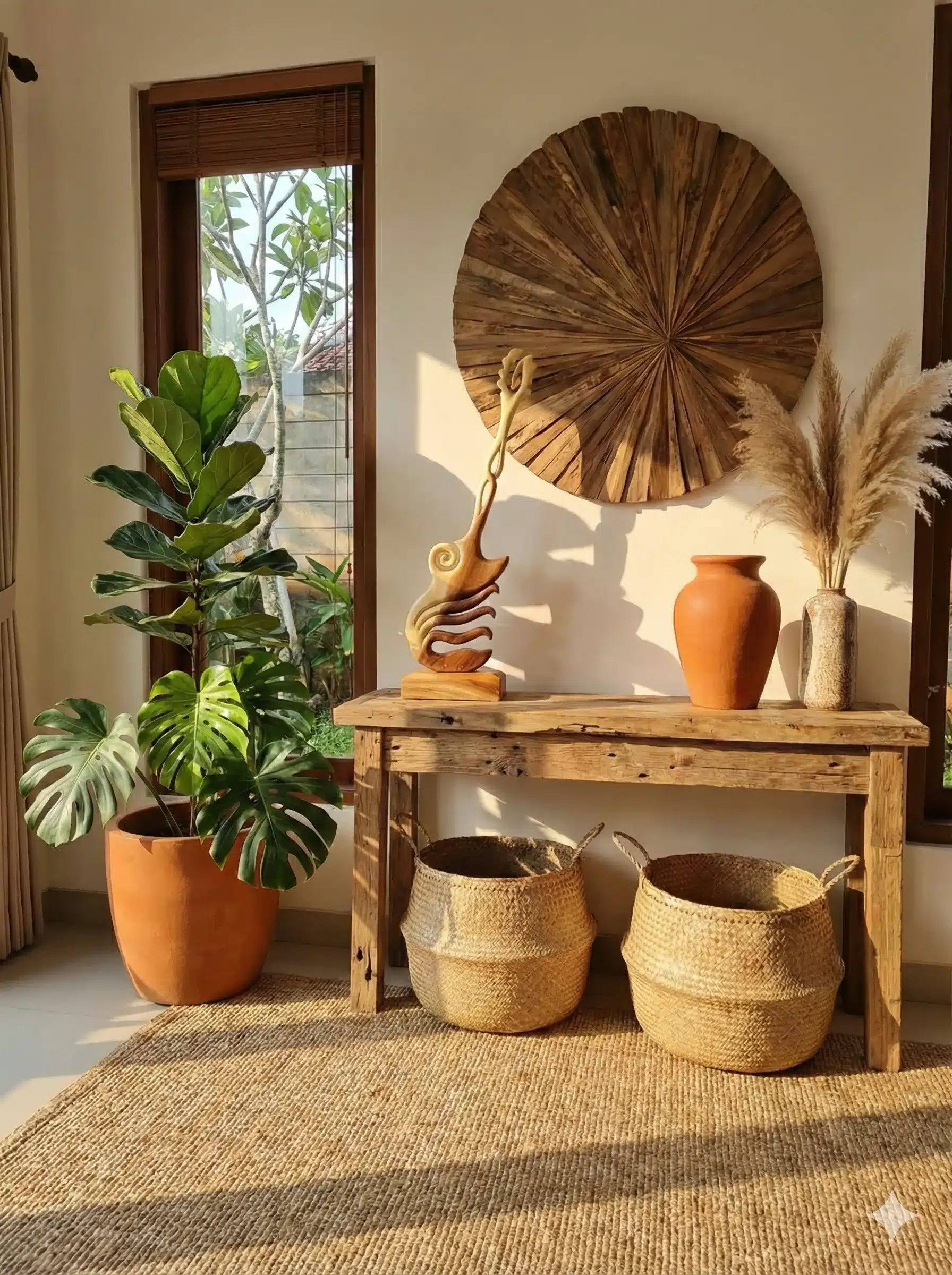 גיטרה מגולפת עבודת יד עץ מלא גזע גובה 100 ס"מ מחיר מבצע: 1,400 ש"ח