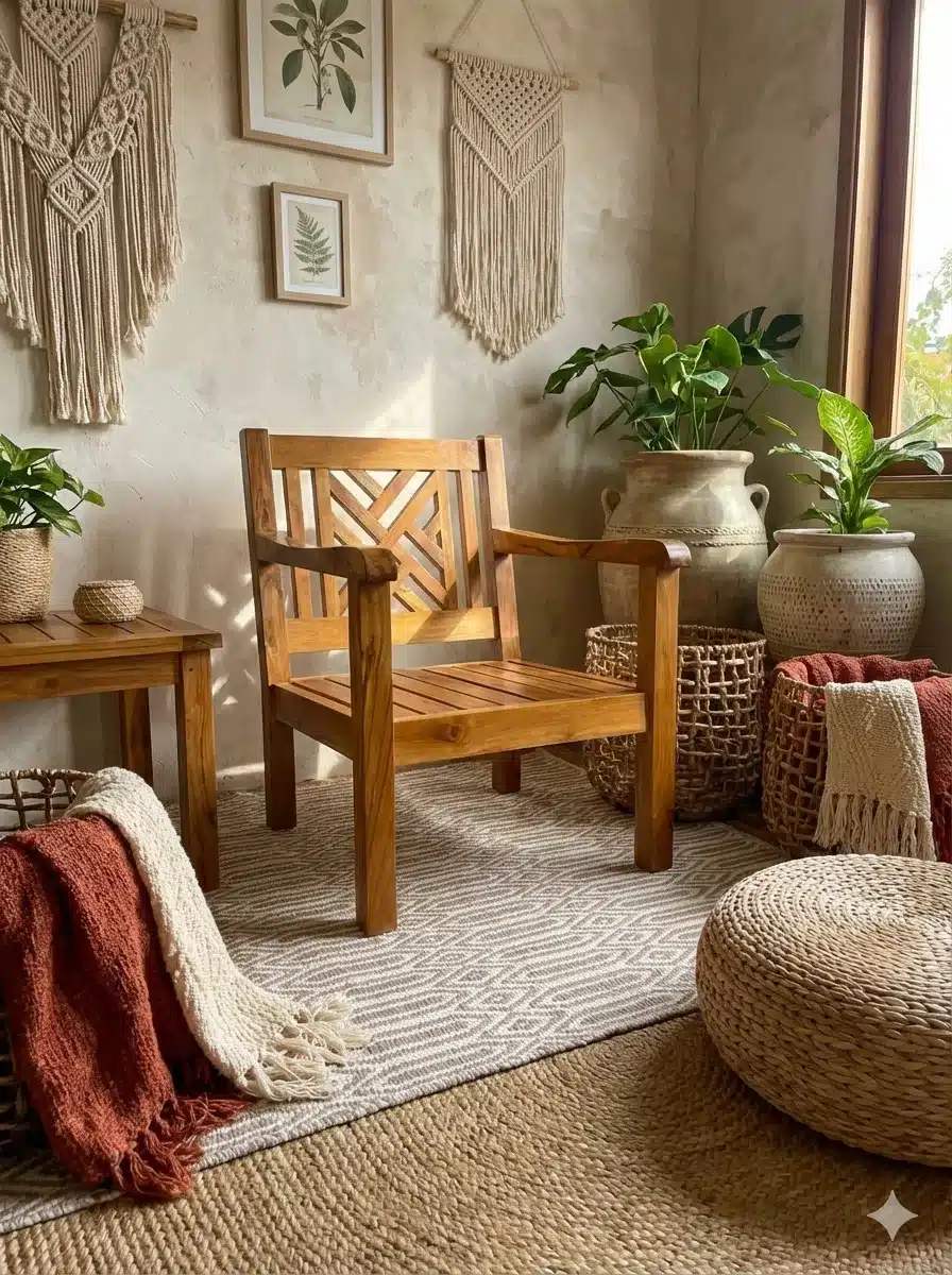 כורסא עץ יחיד גב איקס במחיר מבצע: 1,200 ש"ח