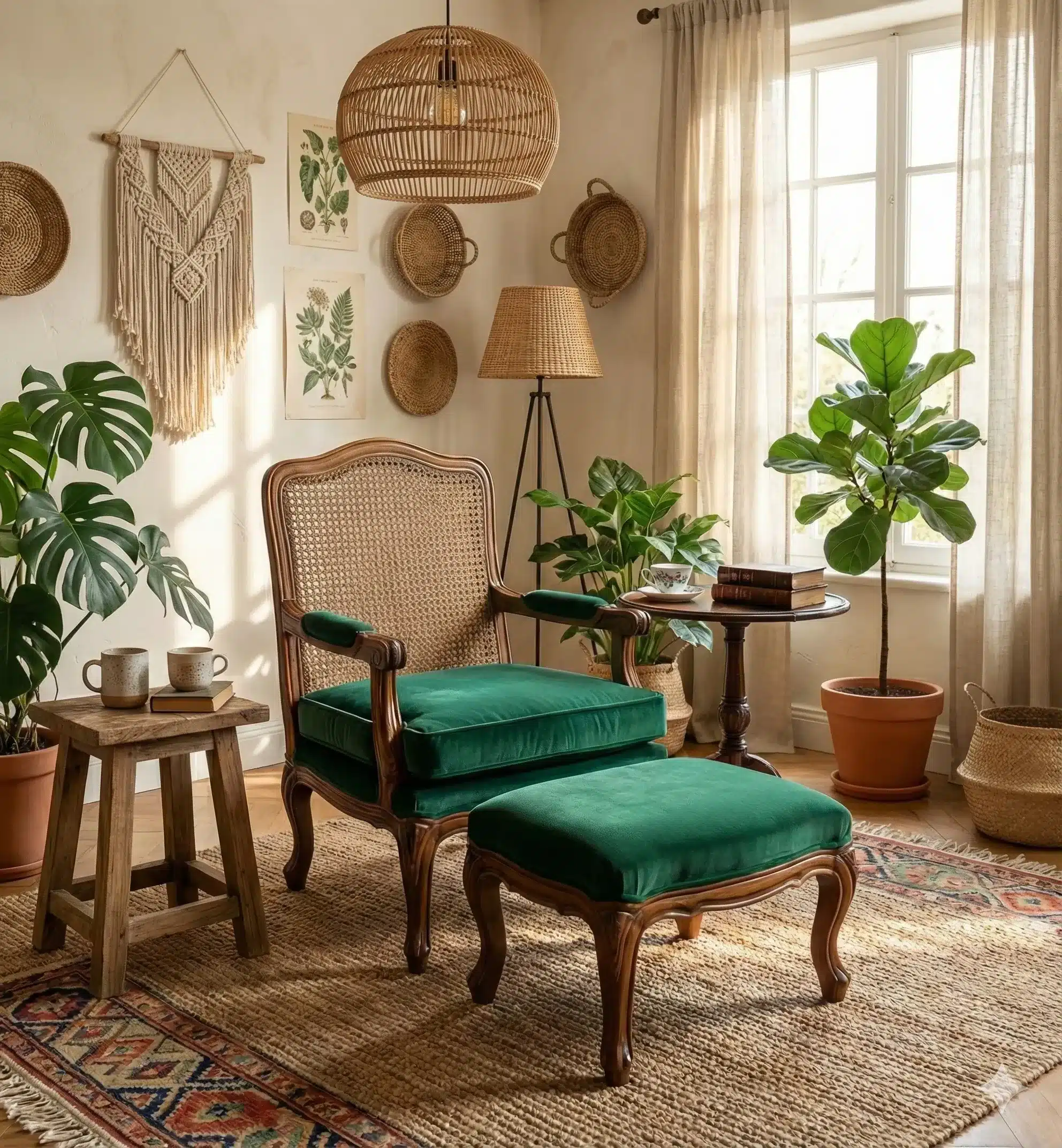 כורסא עץ מלא טיק כולל הדום מידה 105*70*70 גב רשת וינאית מחיר מבצע: 4,500 ש"ח