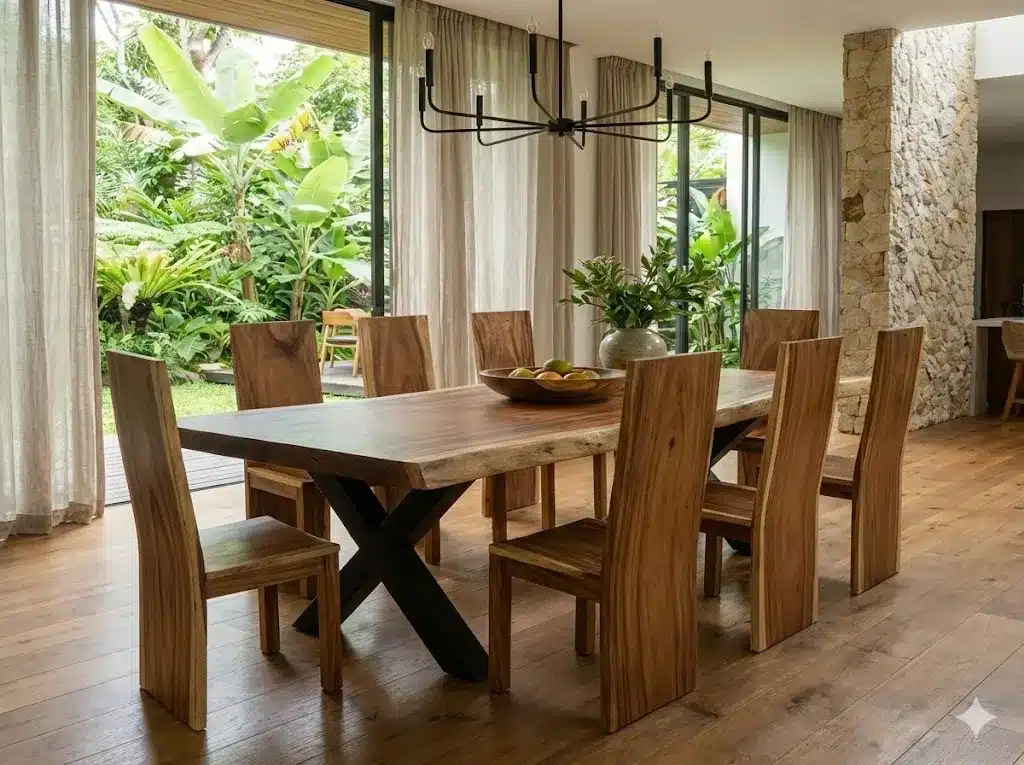 כיסאות מעץ מלא גזע פרוס במחיר מבצע: 990 ש"ח ליחידה קיים 6 יחידות במלאי