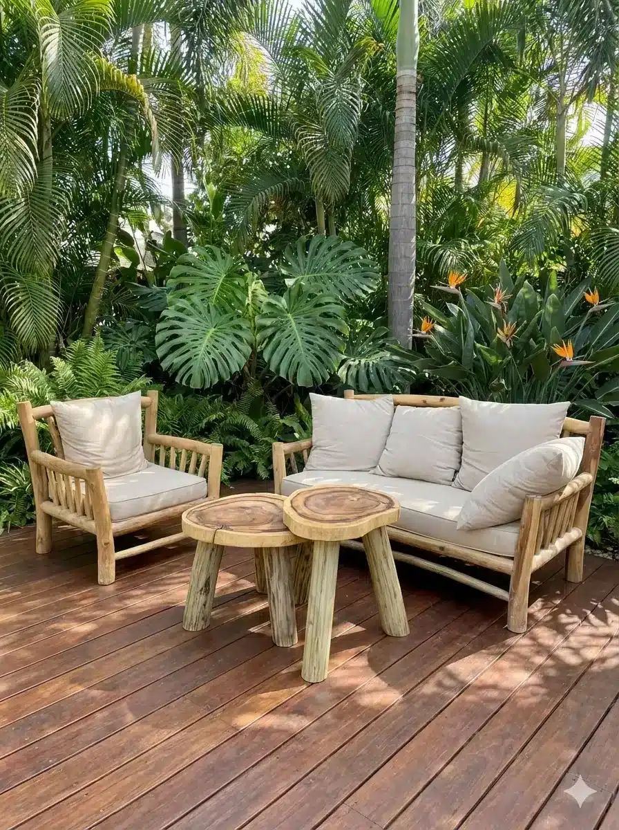 פינת ישיבה טיק דגם אננס ספה תלת מידה 80*190 כורסא יחיד מידה 80*80 כולל שולחן וריפודים איכותיים בדים דוחי נוזלים אקריסול ארוטקס במחיר מבצע: 5,900 ש"ח