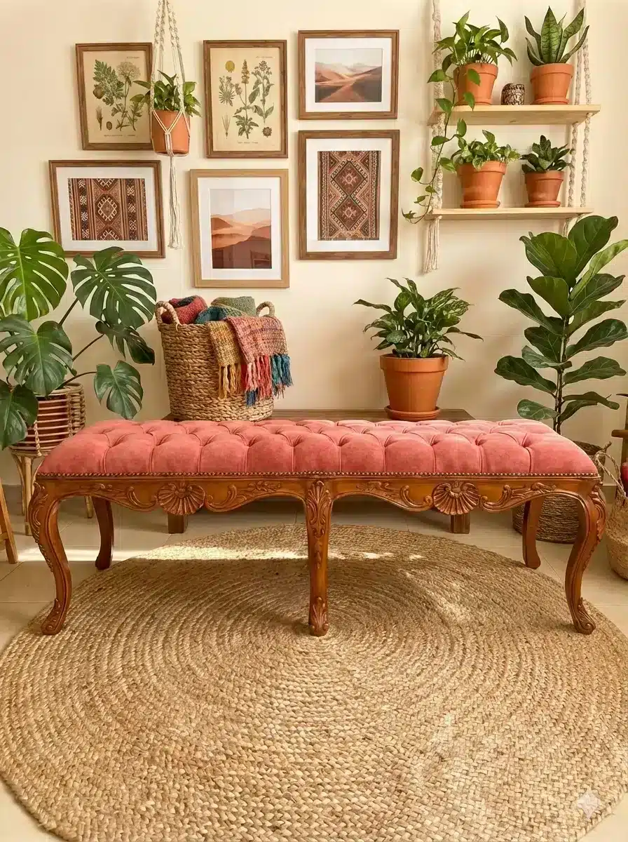 הדום עץ מלא מהגוני גילוף עבודת יד מידה 45*40*140 במחיר מבצע: 1,800 ש"ח