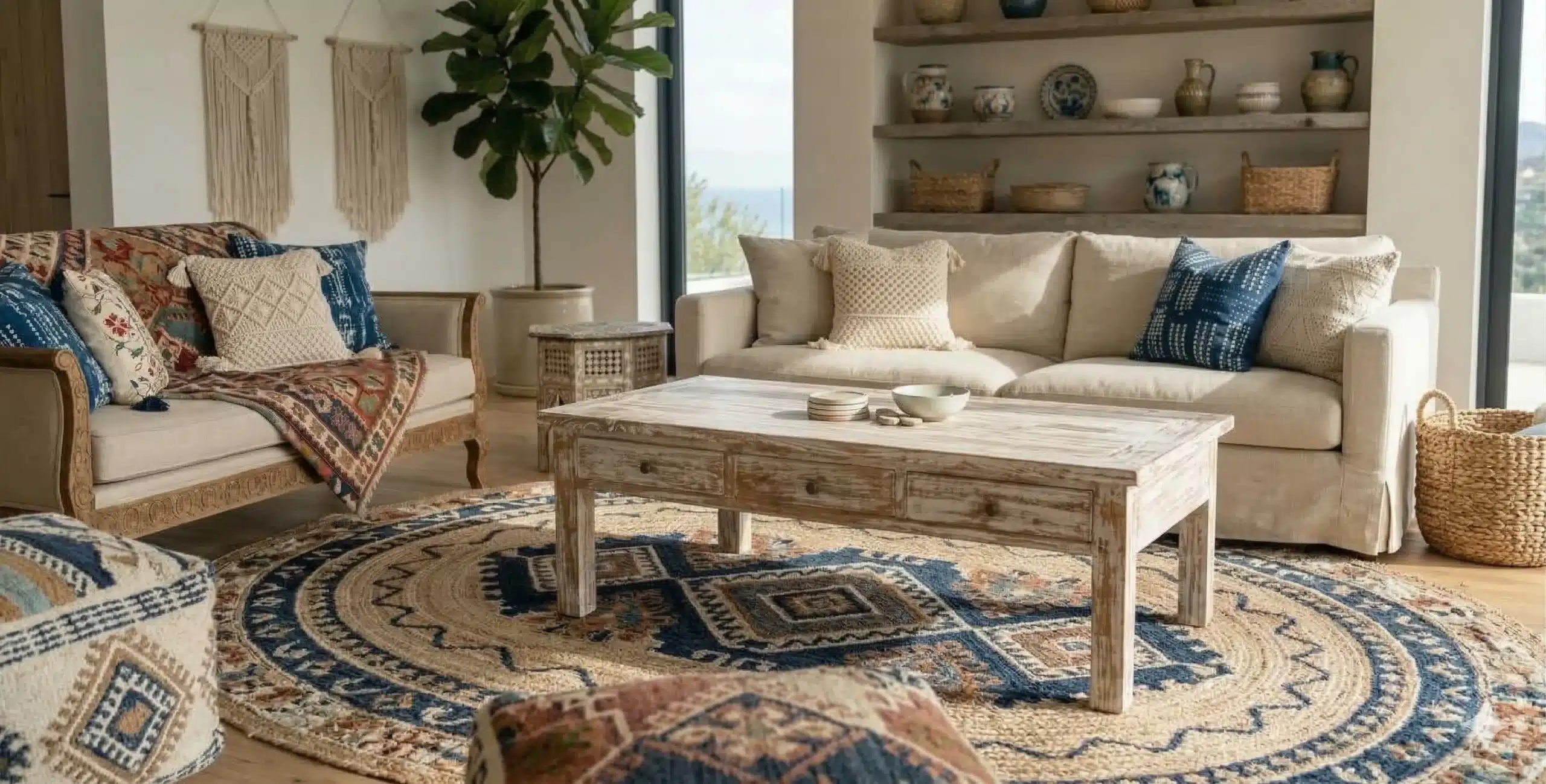 שולחן סלון עץ מלא טיק בגימור רוסטיק מובלן מידה 48*60*120 במחיר מבצע: 2,400 ש"ח