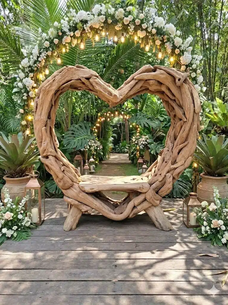 ספסל דגם love שורש טיק מידה 215*70*230 במחיר מבצע: 11,900 ש"ח